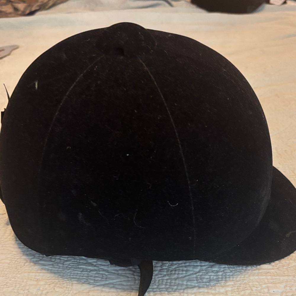 International Black  Equestrian Riding Helmet